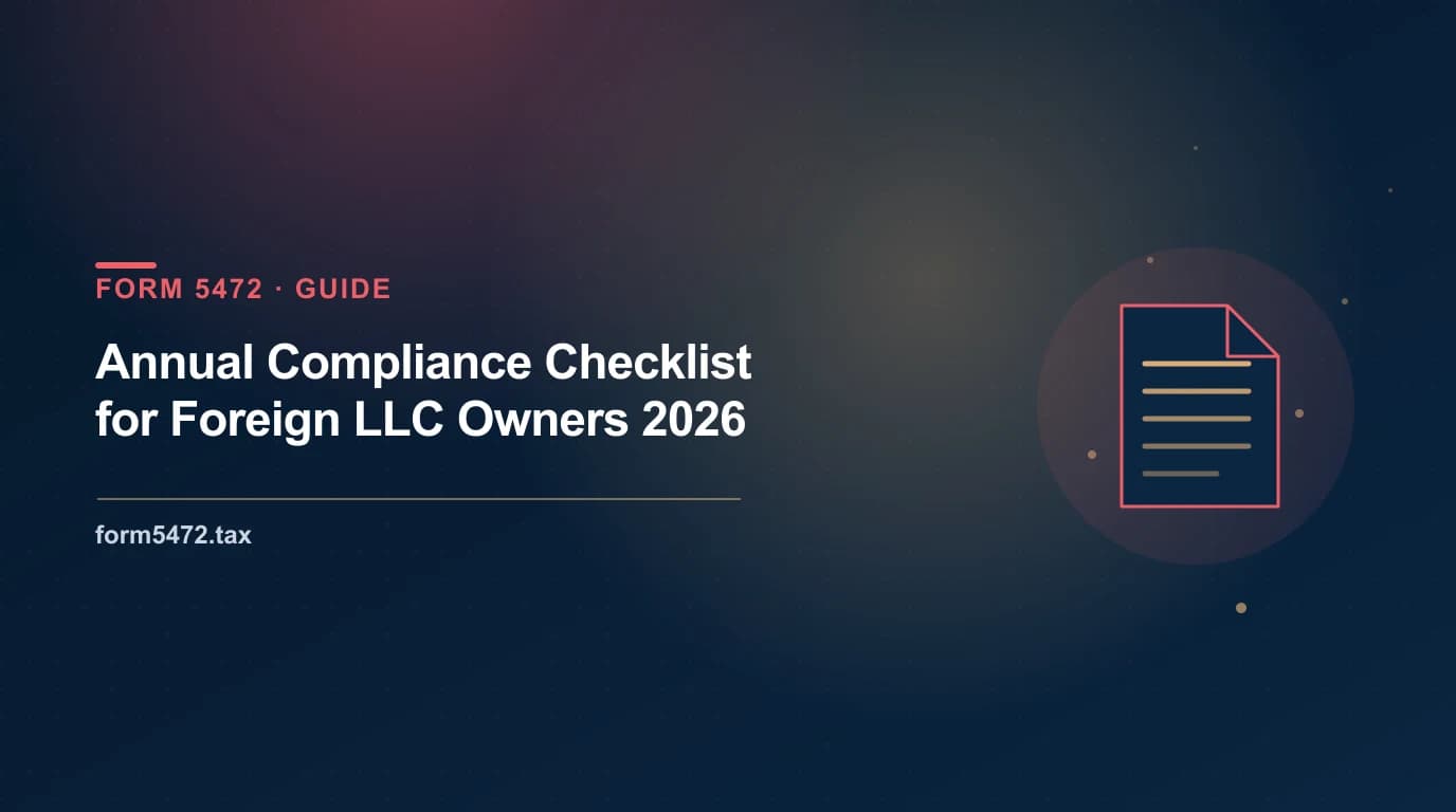 can a foreign company own a US LLC — offshore, foreign LLC, and non-resident ownership structures and their IRS filings